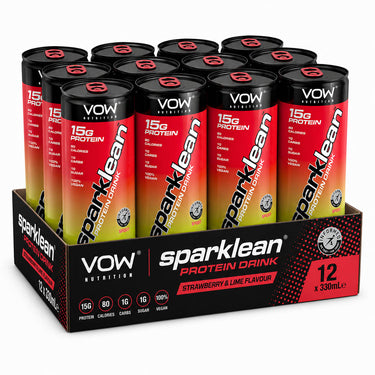 Sparklean Protein Drink 12 x 330ml - Vow Nutrition