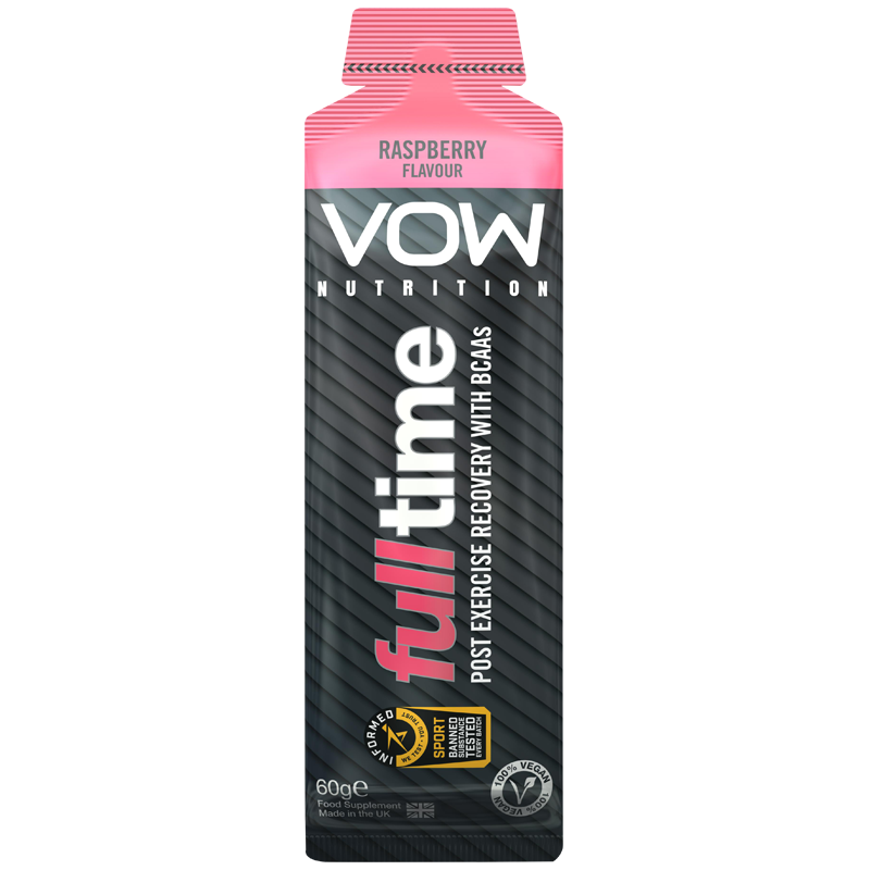 Full Time x 12 Sachets - Recovery BCAAs + Energy - Vow Nutrition
