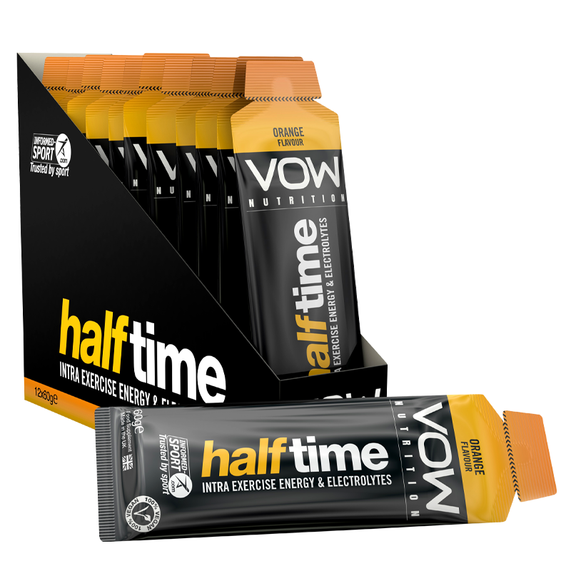 Half Time x 12 Sachets - Intra Exercise Energy + Hydration - Vow Nutrition