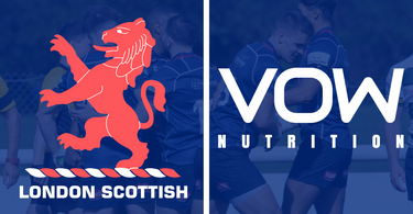 London Scottish Continue to Choose VOW Nutrition as their Supplements Partners
