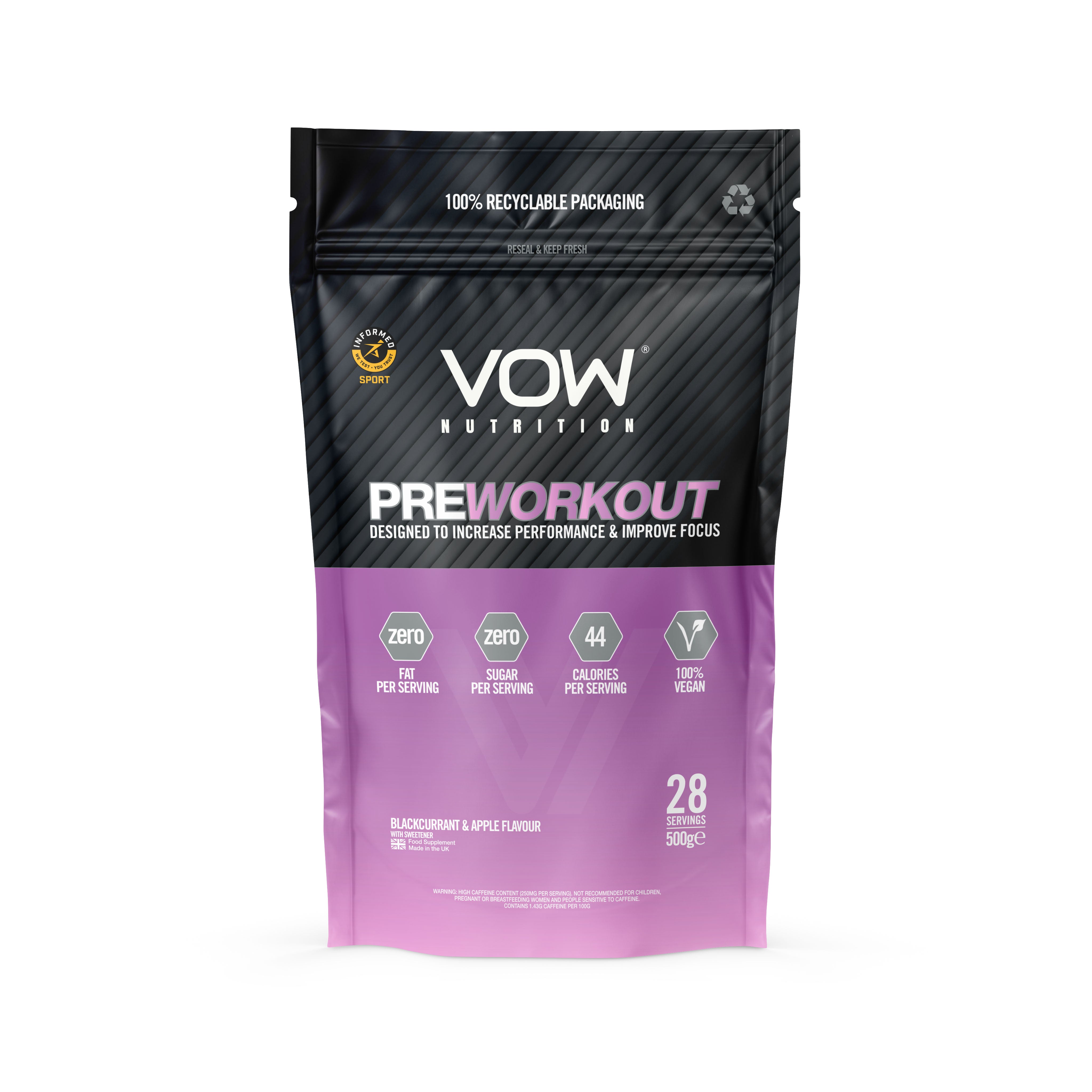 VOW Pre Workout - Vow Nutrition