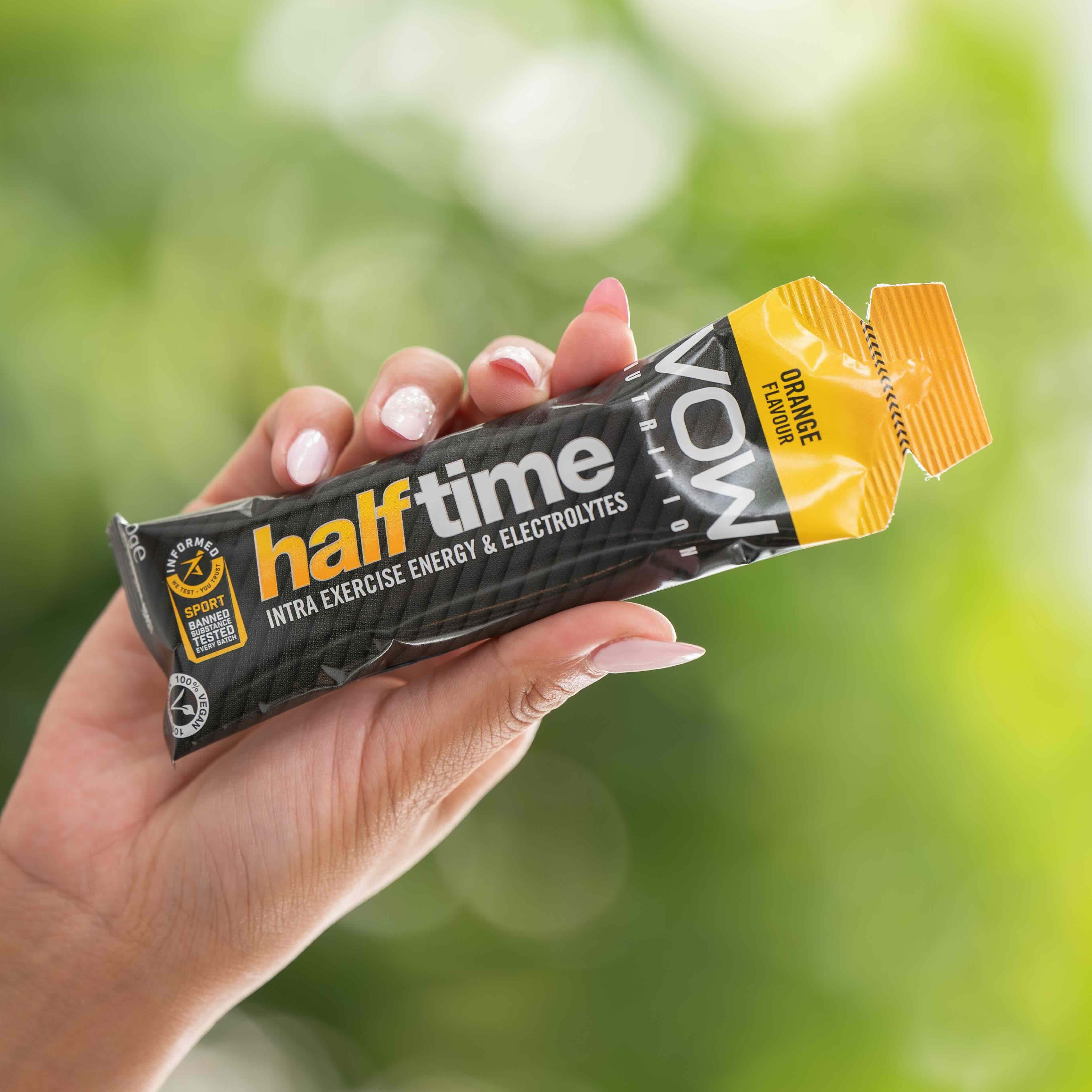 Half Time x 12 Sachets - Intra Exercise Energy + Hydration