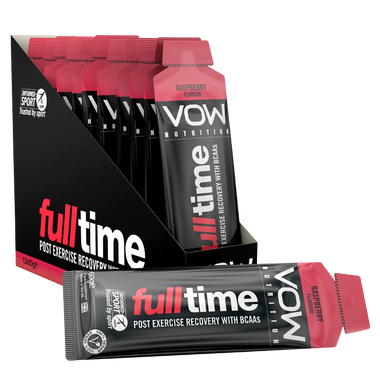 Full Time x 12 Sachets - Recovery BCAAs + Energy - Vow Nutrition